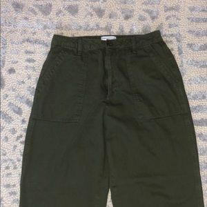 army green pants